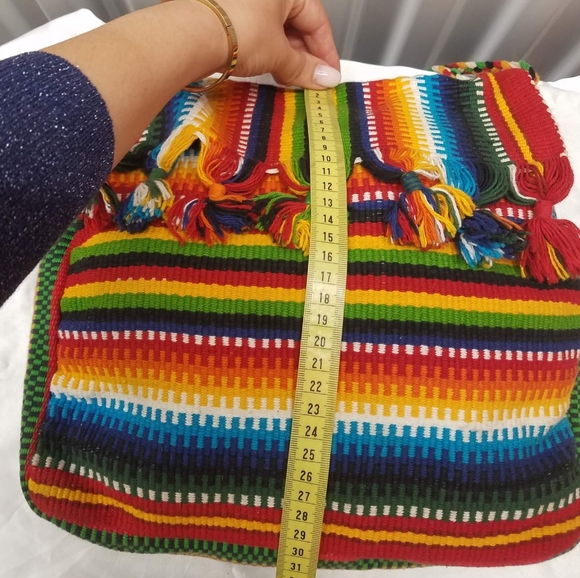 Hand made Boho multicolor Bag - Picture 7 of 8